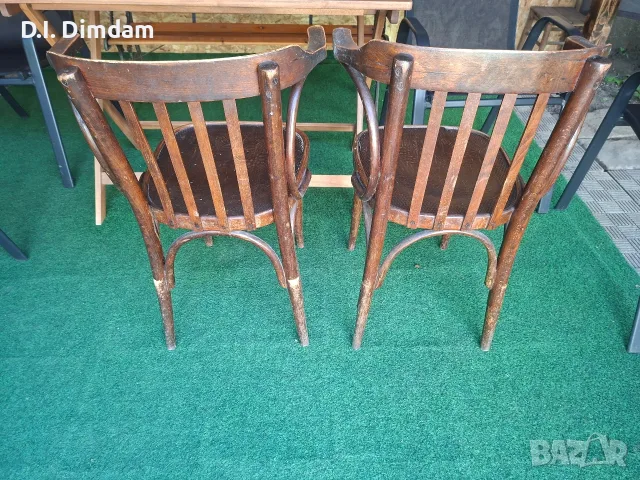 Продавам ретро виенски столове, снимка 2 - Столове - 55509708