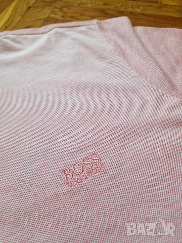 Страхотна мъжка тениска HUGO BOSS размер 2ХL, снимка 4 - Тениски - 54590655