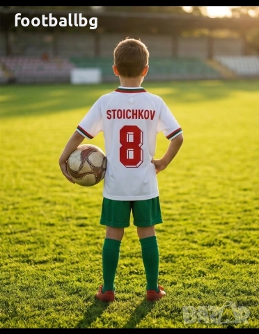 STOICHKOV 8 🇧🇬🇧🇬 детско юношески футболни екипи РЕТРО екипи 