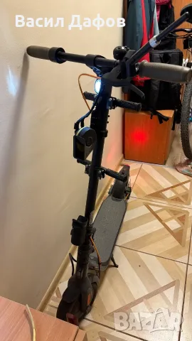 Електрически скутер Ninebot Segway F30E Тротинетка с клаксон от кола, снимка 6 - Велосипеди - 55568242