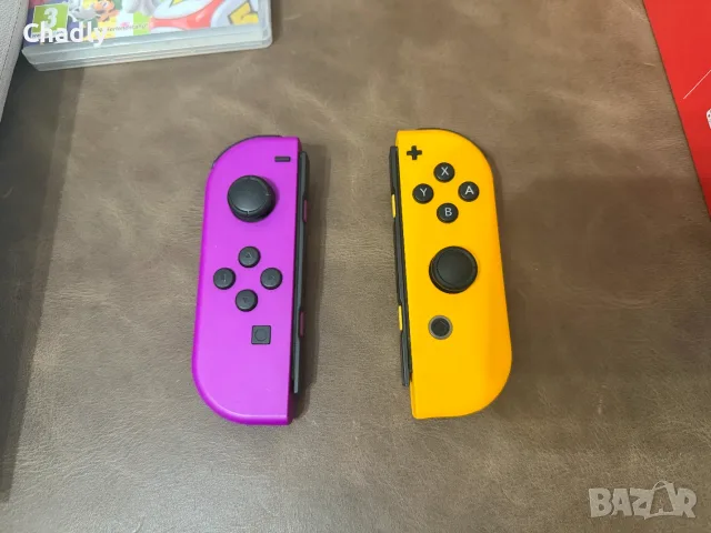 Nintendo Switch OLED White + 512GB + 12 игри + Допълнителни Joy-Con, снимка 6 - Nintendo конзоли - 55316833