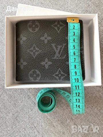 Louis Vuitton Нов мъжки кожен портфейл, снимка 7 - Портфейли, портмонета - 54225441