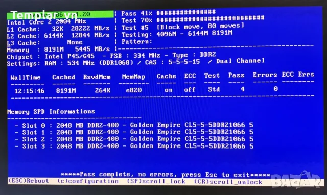 GEIL 4x2 DDR2 1066 PC2 8500, снимка 3 - RAM памет - 54647121