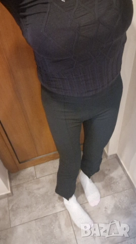 Черен дамски официален панталон, снимка 10 - Панталони - 54062388