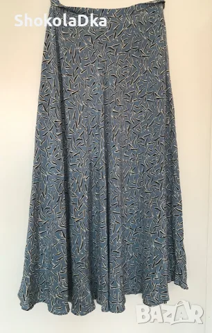 Пола Max Mara Weekend 100 % коприна размер XS-S, снимка 2 - Поли - 55615447