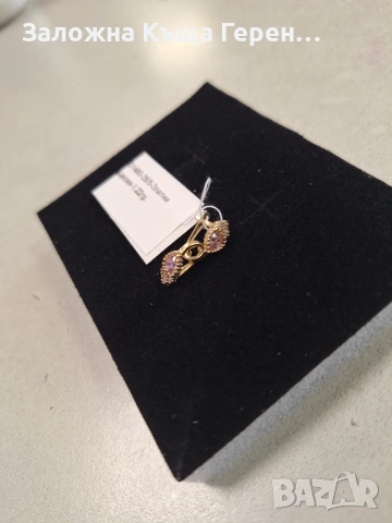 Златни обеци 1,78гр.14к, снимка 2 - Обеци - 54254460