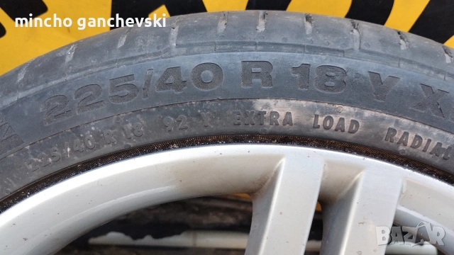 18ки джанти с летни гуми /спорт пакет/., снимка 5 - Гуми и джанти - 54815410