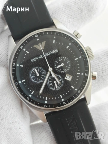 Emporio Armani Хронограф, снимка 3 - Мъжки - 54917097