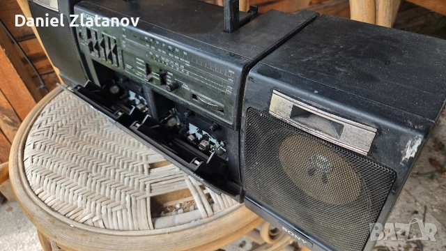 ретро двукасетъчен радиокасетофон сони sony, снимка 5 - Радиокасетофони, транзистори - 54575868