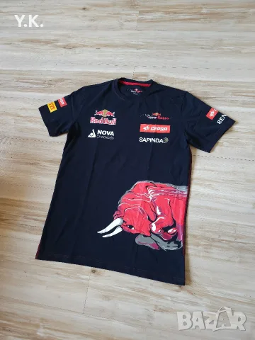 Оригинална мъжка тениска Scuderia Toro Rosso Teamline, снимка 2 - Тениски - 55309088