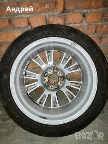 Джанти Ronal Opel 17ки, Гуми Dunlop Sport Maxx XL 225/45/17, снимка 5 - Гуми и джанти - 54177919