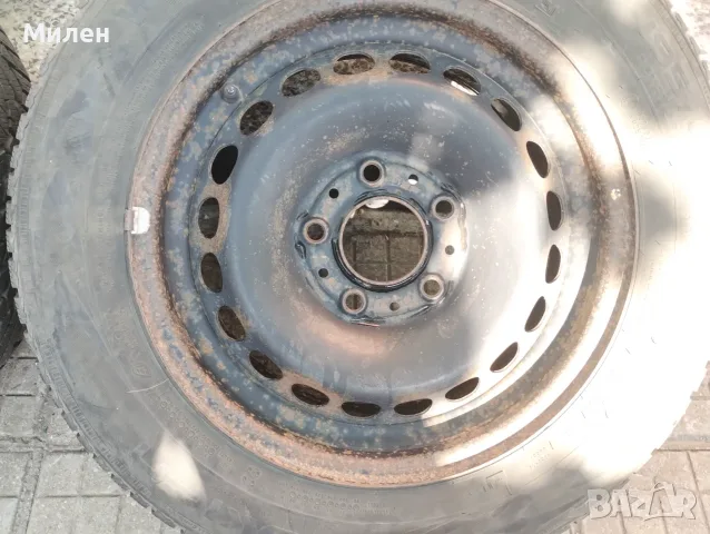Оригинални железни джанти за BMW 15" 5x120 – 4 бр., снимка 4 - Гуми и джанти - 52181299