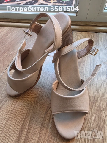 Дамски обувки с ток, снимка 2 - Дамски обувки на ток - 54333793