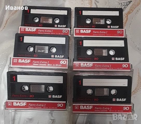 Аудио касети BASF ( Ferro Extra ), снимка 3 - Аудио касети - 54449240