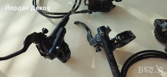 Продавам СЕТ ДИСКОВИ СПИРАЧКИ: SHIMANO SLX BL-M7100/BR-M7100 , снимка 3 - Части за велосипеди - 54824828