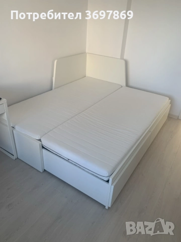ИКЕА Легло Кушетка с 2 чекмеджета FLEKKE