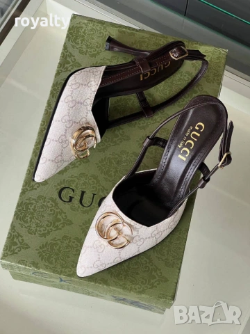 Gucci Нови Дамски Обувки на Ток Гучи , снимка 3 - Дамски обувки на ток - 54649911
