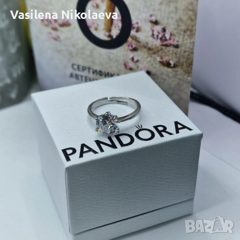 Пръстен “Pandora Crystal Spark”