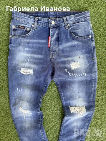 Мъжки дънки : DSQUARED2 Icon2 31, снимка 4 - Дънки - 55502990