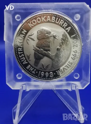 инвестиционна сребърна монета кукабура 1 oz 1 оз 1993 различни години