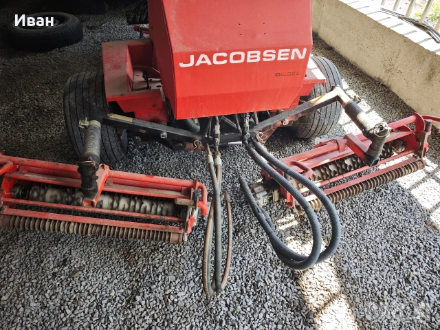 Тракторна косачка дизел JACOBSEN KUBOTA, снимка 7 - Селскостопанска техника - 54890846
