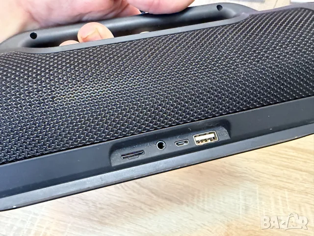 Продавам блутут колонка Audiologic  2х5W, снимка 4 - Bluetooth тонколони - 55596454