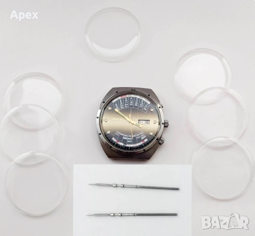 Баланси Стъкла и Части за Руски Японски Часовници. Баланс Ос Seiko Orient Полет Восток Молния Салава, снимка 7 - Други - 54011367