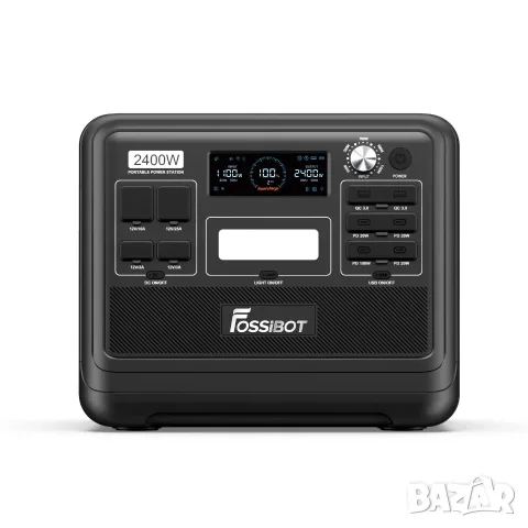 Fossibot F2400 Portable Power Station - преносима зарядна станция, снимка 4 - Друга електроника - 54800678