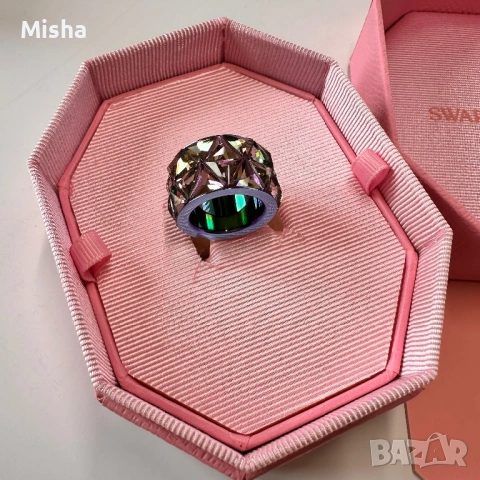 ANEL MULHER SWAROVSKI CURIOSA COCKTAIL AZUL - 5610824, снимка 3 - Пръстени - 54708125