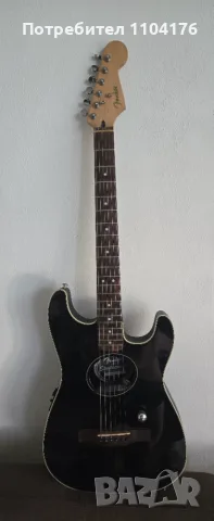 Fender електроакустична/тънка/китара 