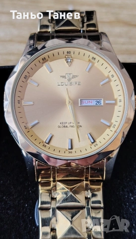 Чисто нов Мъжки часовник- LOUISIFS. , снимка 8 - Мъжки - 54320854