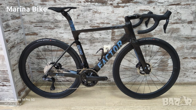 Карбонов шосеен велосипед Factor Ostro Vam Disc Ultegra Di2 Vision SC 45 | 54