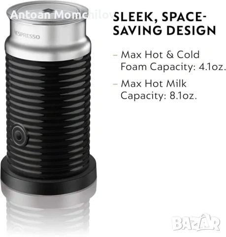 Разпенител за мляко Nespresso Aeroccino 3, снимка 3 - Кани - 54827736