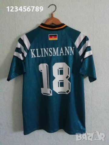 Germany Klinsmann 1994 Adidas тениска фланелка Германия Футболна Клинсман ретро нов екип 
