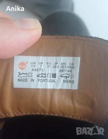 Мъжки елегантни боти Timberland 41, снимка 8 - Официални обувки - 55635216