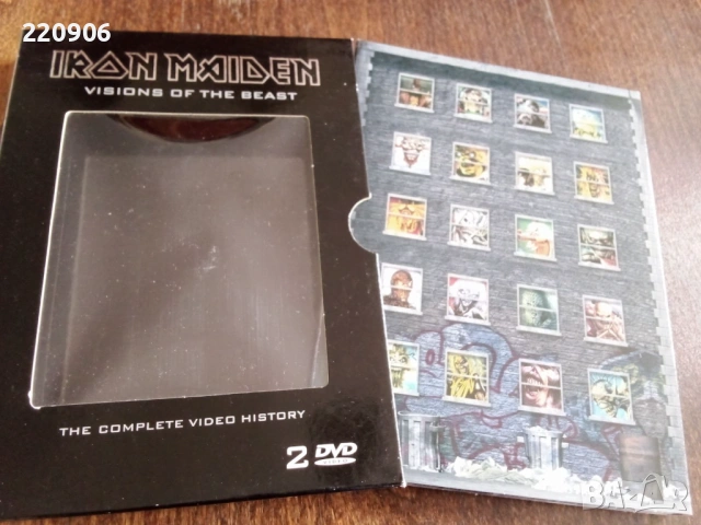 2DVD Iron Maiden – Visions Of The Beast, оригинално издание, снимка 6 - DVD дискове - 54076450
