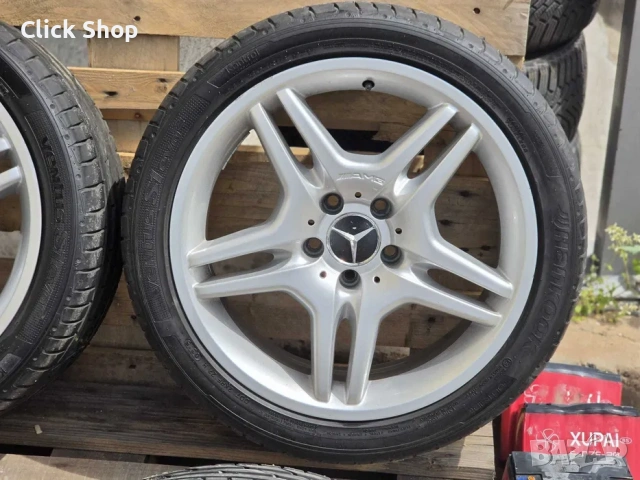 5х112 18 Цола Джанти Оригинални AMG Спорт Пакет Mercedes w211, снимка 5 - Гуми и джанти - 54477221