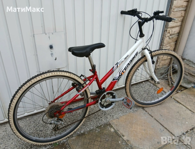 Велосипед INTERBIKE 24 " със скорости, снимка 7 - Велосипеди - 54087616