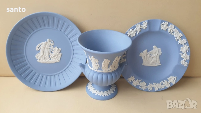 Wedgwood-Винтиж комплект от 3 части., снимка 2 - Други ценни предмети - 54661548