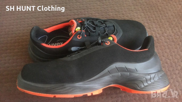 UVEX 68468 S2 Work Safety Shoes размер EUR 43 работни обувки с бомбе WS1-42, снимка 9 - Други - 54826727