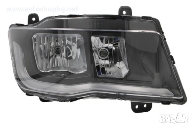 Фар за MAN TGX (2021+) – ляв и десен H7 LED DRL 24V с мотор