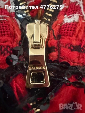 яке с качулка  Балмейн, снимка 7 - Якета - 53960334