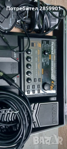 Roland GR-20 + GK-3 адаптер + куфар – китарен синтезатор, снимка 3 - Китари - 54483086