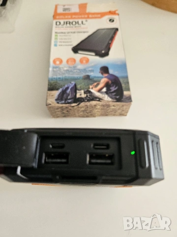 Соларна батерия/SOLAR POWER BANK DJROLL 36000 mAh, снимка 6 - Външни батерии - 54800592