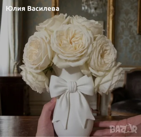 ваза за цветя за подарък или декорация, може да изработим и ваш модел по желание!, снимка 10 - Вази - 55397225