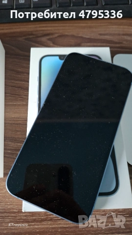 Iphone 14 125 GB blue / запазен, снимка 3 - Apple iPhone - 54177417