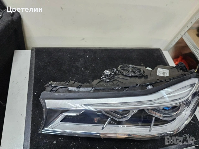 Ляв фар BMW 7 G11 G12 Laser lqv far бмв 7 г11 г12 лазер, снимка 9 - Части - 54746636
