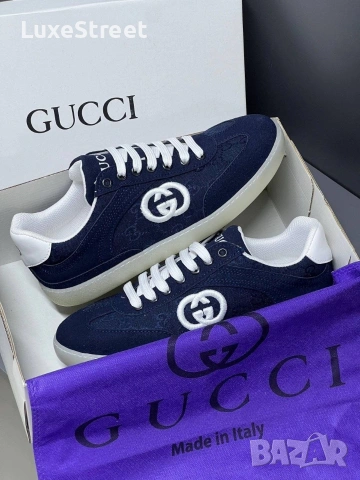Gucci 🔹Мъжки Кецове , снимка 2 - Кецове - 55162547