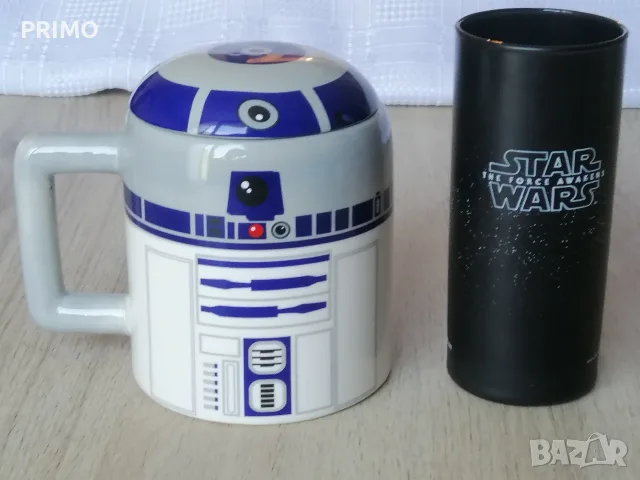 Колекционерска 3D чаша с капак R2-D2 (Star Wars) - Half Moon Bay