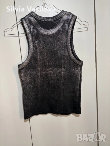 Дамски потник Zara метален ефект, снимка 6 - Потници - 54319654